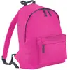 Bagbase - Sac à dos - 18 litres (Lot de 2) (Fuchsia/Graphite) TU