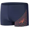 Maillot de bain Speedo Medley Logo Aqua bleu marine orange - 28
