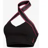 Speedo Haut De Bikini Solid Halter Crop Top
