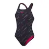 Maillot de bain Speedo Hyperboom Allover Medalist noir gris rose femme - 36