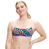 Speedo Haut De Bikini Allover Digital Cross Back Crop Top
