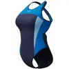 Speedo Maillot De Bain High Neck Splice Cross Back UK 36