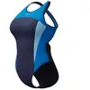 Speedo Maillot De Bain High Neck Splice Cross Back UK 38