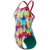 Speedo Maillot De Bain Fl Printed Leaderback UK 34