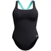 Speedo Flex Band Maillot de Bain pour Femme, Anthracite, 34