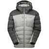 Rab Women's Cirrus Ultra Hoody - Doudoune femme Graphene / Light Zinc ...