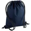 Bagbase - Sac à cordon (Bleu marine) TU