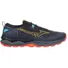 Mizuno Wave Daichi 9 Chaussure Trail Hommes - Bleu, Pointure 46