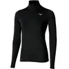 Mizuno Core Impulse Half Zip Maillot De Course Femmes - Noir, Taille M