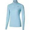 Mizuno Core Impulse Half Zip Maillot De Course Femmes - Bleu, Taille L