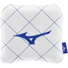 Mizuno Casquette de golf Mallet Quilted, blanc/bleu