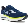 Chaussures Mizuno Wave Rider 29 bleu nuit blanc jaune - 46