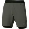 Mizuno Core 2in1 7.5in Short de running Hommes - noir, Taille XXL