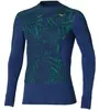 Mizuno Maillot 1/2 zip BT Virtual G4 bleu M