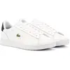 Lacoste Carnaby Baskets Blanches En Cuir Pour Hommes EU 46