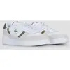 Baskets Lacoste T-Clip Set Leather Retro blanc beige vert - 41
