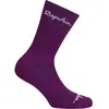 Rapha - Logo Socks - Chaussettes vélo Deep Magenta / White - M
