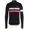 Rapha - Brevet Long Sleeve Jersey - Maillot de cyclisme taille S, noir