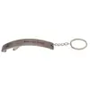 Newcastle United FC Bottle Opener Keyring One Size argenté