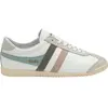 Gola Bullet Trident Femme - Baskets En Cuir Blanc Bleu - 36