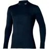 Mizuno Maglia Breath Thermo Mid Weight Collo Alto noir M