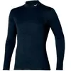 Mizuno Maglia Breath Thermo Mid Weight Collo Alto noir XL
