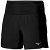 Mizuno Multi Pocket Short De Running Hommes - Noir, Taille XL
