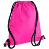 Bagbase Icon - Sac de gym à cordon (Fuchsia / noir) TU