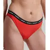 Superdry Femme Bas de Maillot élastiqué Code Micro Rouge Taille: 40