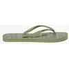 Tongs Superdry Vintage Logo vert kaki gris femme - L