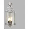 Searchlight Suspension Bevelled Lantern, verre, chromée