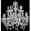Searchlight Lustre classique MARIE THERESE à 12 lampes chromé