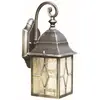 EGLO Applique Genoa 15 cm, en aluminium et verre, noir argent - Noir