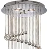 Searchlight Suspension Hallway, chaîne cristal, 80 cm