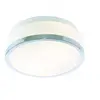 EGLO Searchlight Discs - Plafonnier encastré à 2 ampoules au fini chrome IP44, E27