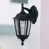 Searchlight Lanterne de jardin bel aluminium noir 1 ampoule 43cm