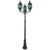 Searchlight Lampadaire de jardin Bel Verre propre 3 ampoules 220cm