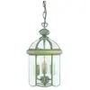 Suspension 22 cm lanterns, en laiton antique et verre 7133AB