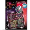 Phasak Tableau Sequin Art Strass et diamants Love