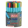 Berol - Pot De 42 Feutres Colourfine Berol