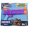 Hasbro Pistolet à eau Nerf Fortnite Super Soaker HCE Violet et Orange