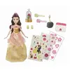 Hasbro Poupées Disney Princesses La Belle et La Bête - Belle Robe Enchantée et Paillettes