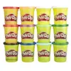 Pack 12 pots de pâte à modeler Play-Doh Couleurs Hiver