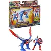 Hasbro Marvel Classic Marvel Mech Strike Mechasaurs Captain America Avec Redwing Mechasaur