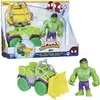 Hasbro Figurine Spidey And His Amazing Friends Coffret Camion démolisseur de Hulk