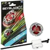 Hasbro Beyblade X, Starter Pack avec toupie de compétition Scythe Incendio 4-60T et lanceur