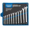 Draper Tools Ensemble de clés mixtes métriques 11 pcs Argenté 29545