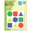 VIVID Gommettes géantes Crayola Formes géométriques Mini Kids