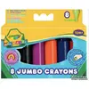 Crayola - Boîte de 8 maxi crayons en cire