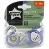 TOMMEE TIPPEE 2 Sucettes CTN Nuit 6-18m